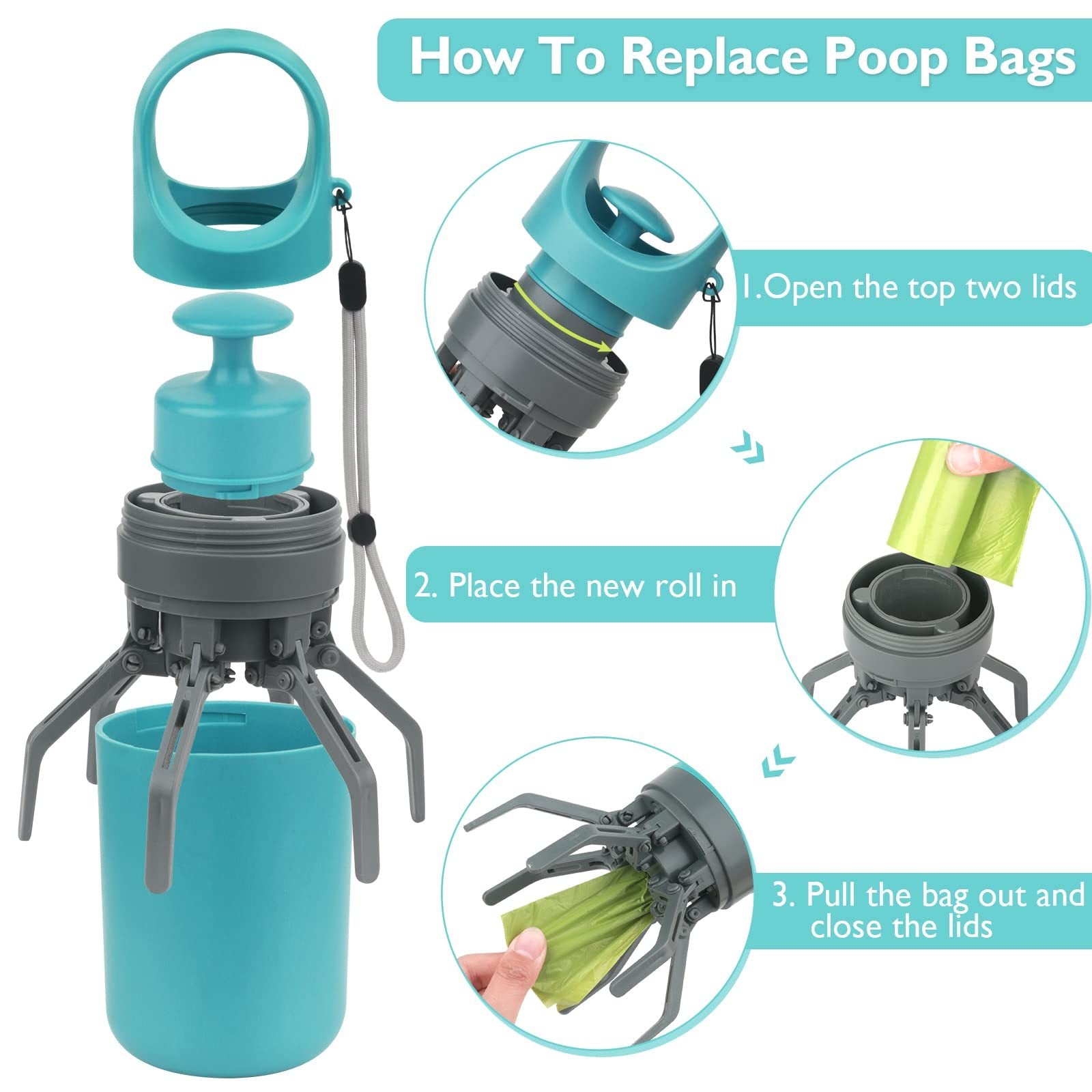 Portable Dog Poop Scooper By Snoutsanctuary