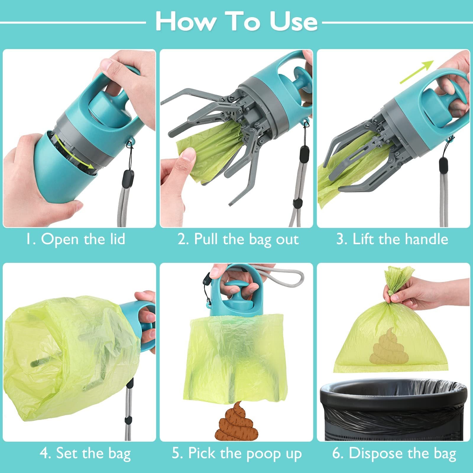 Portable Dog Poop Scooper By Snoutsanctuary