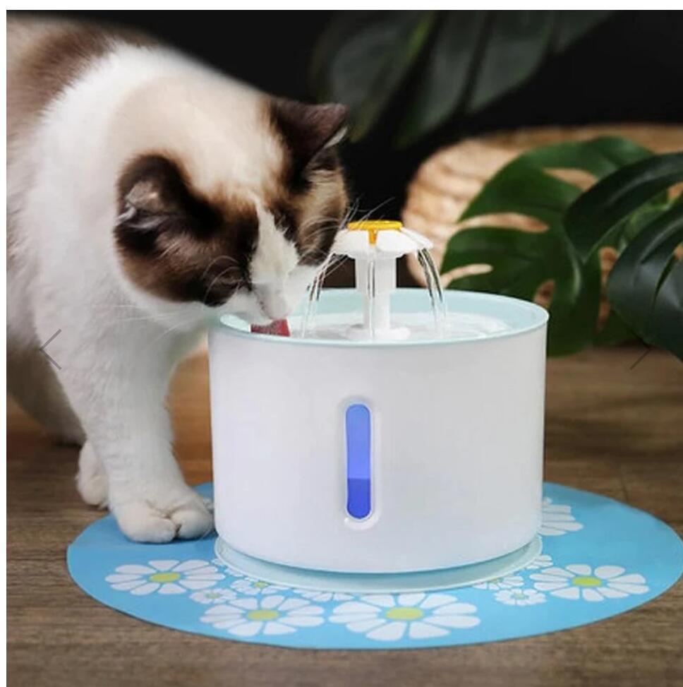 Automatic Pet Cat Water Fountain By Snoutsanctuary