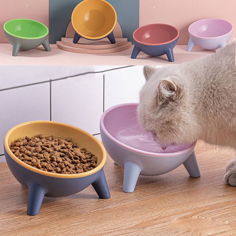 Cat Dog Bowl With Stand By Snoutsanctuary