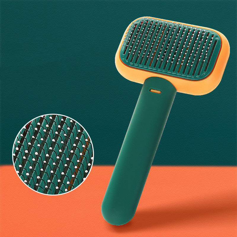 Self-Сleaning Hair Brush For Cats And Dogs By Snoutsanctuary