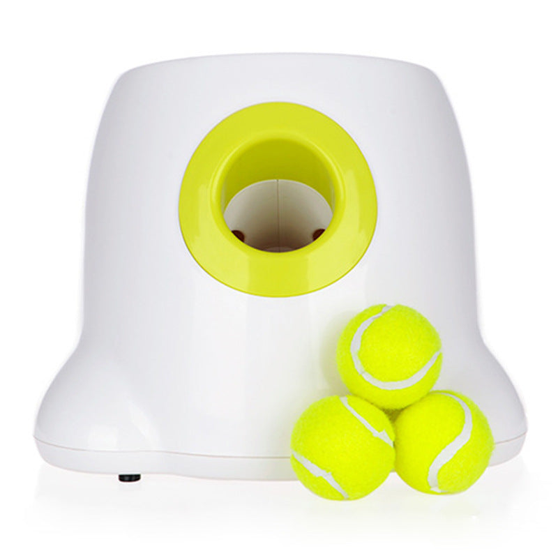 Dog Pet Automatic Tennis Ball Machine Launcher By Snoutsanctuary