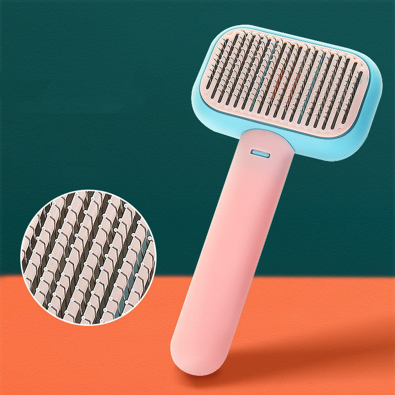 Self-Сleaning Hair Brush For Cats And Dogs By Snoutsanctuary